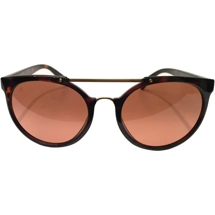 Serengeti Lerici Gafas, Unisex Adulto, Shiny Tortoise/Matte Soft Gold, M