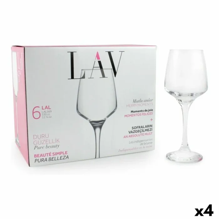 Set de copas lav lv-lal569f (6 piezas) (4 unidades)