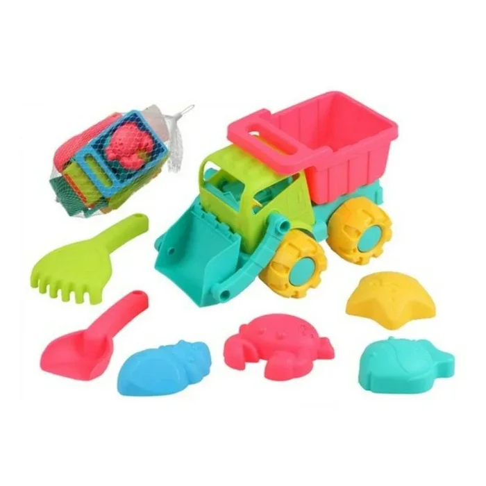 Set de juguetes de playa truck 26 x 18 cm multicolor