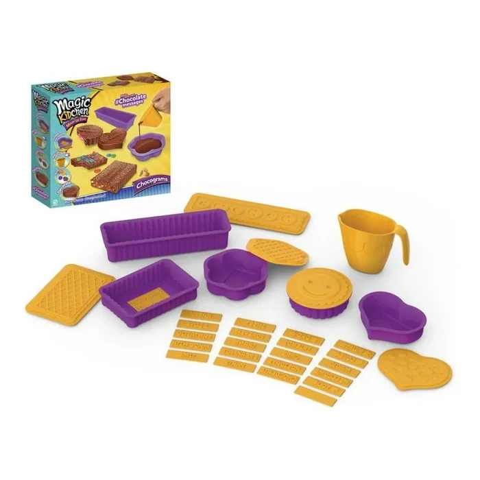 Set de moldes de repostería magic kidchen plástico (24 x 22 cm)