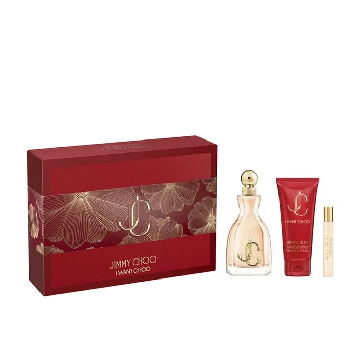 Set de Perfume Mujer Jimmy Choo I Want CHOO EDP 3 Piezas – Marca: Jimmy Choo – EAN: 3386460148627