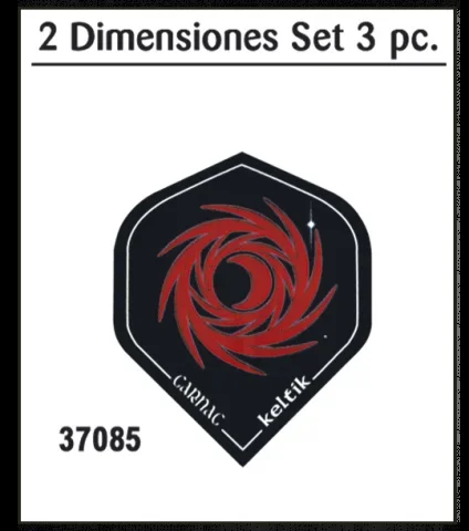 Set de Voladores de 2 Dimensiones Keltik Modelo Carnac Incluye 3 Unidades 37085