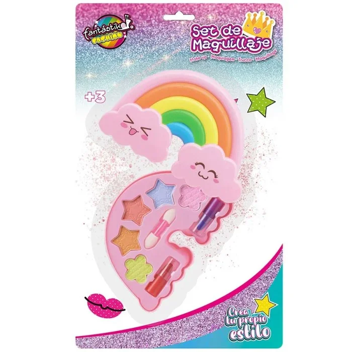 Set maquillaje infantil blister 18×32 cm