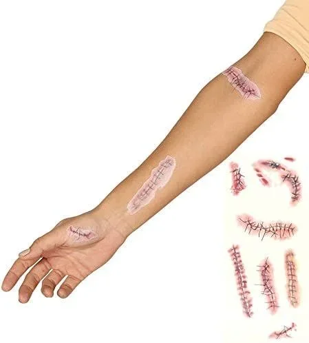 Set tatuajes cicatrices