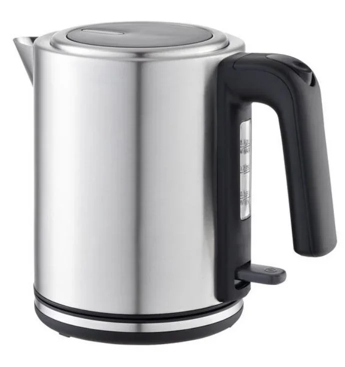 Severin WK 3489 tetera eléctrica 1 L 2400 W Negro, Plata