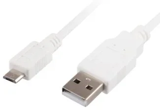 Sharkoon 1.5m, Micro-USB2.0-B/USB2.0-A cable USB 1,5 m USB A Micro-USB B Blanco