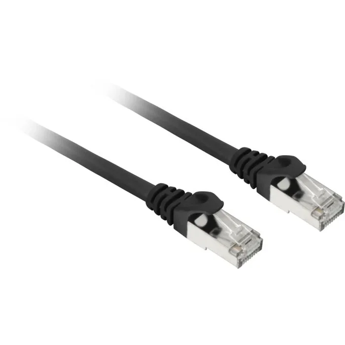 Sharkoon patchkabel sftp. rj-45. mit cat.7a rohkabel (schwarz. 10 meter)