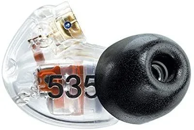 Shure SE535 – Auriculares de repuesto parte izquierda, bronze-metallic-p, Transparente