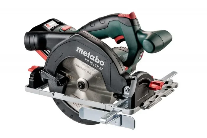 Sierra circular inalámbrica KS 18 LTX 57 (601857810); MetaLoc; 18 V 2 x 8 Ah LiHD + ASC 145