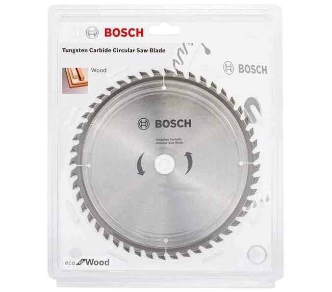 Sierra circular para madera 190x20mm 24 dientes, modelo Optiline Wood Eco, marca Bosch, ideal para cortes rápidos y precisos en madera, alta durabilidad y rendimiento profesional.