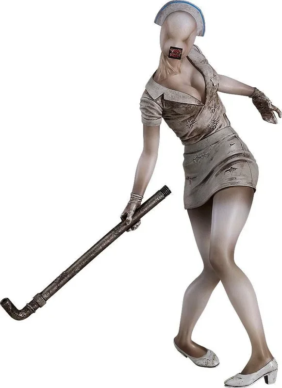 Silent hill 2 estatua pvc pop up parade bubble head nurse 17 cm