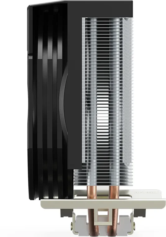 SilentiumPC Spartan 5 ARGB Procesador Refrigerador de aire 12 cm Negro