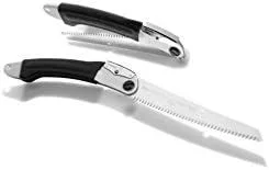 Silky KSI544224 Serrucho plegable de corte por tracción 24 cm Negro, Acero inoxidable