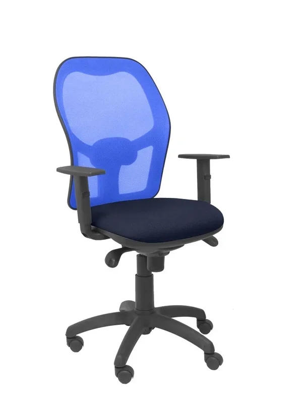 Silla jorquera malla azul asiento bali azul marin