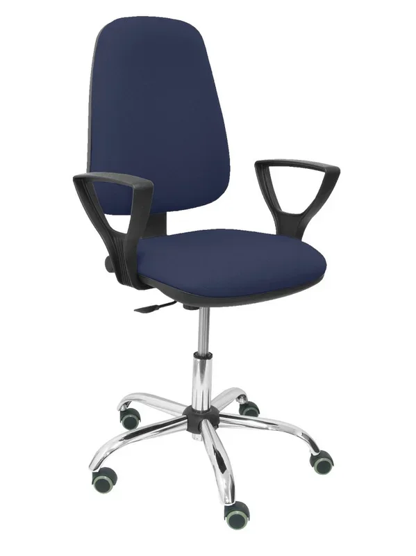 Silla Sierra CP bali azul marino brazos fijos