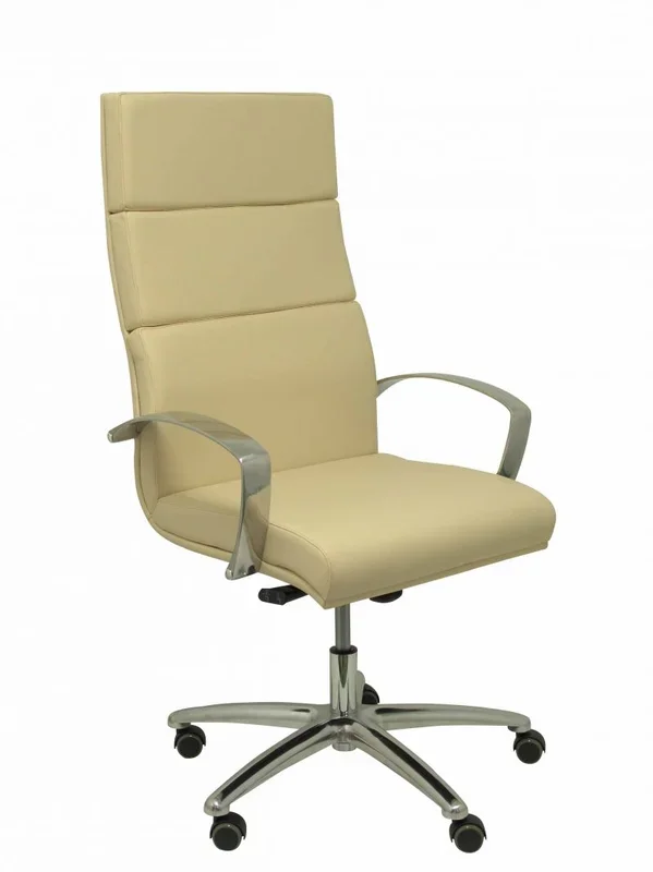 Sillón Almadén similpiel crema