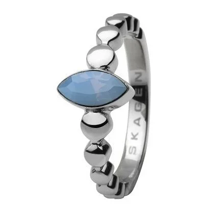 Skagen JRSI005SS5 Anillo de Mujer con acero inoxidable – Tamaño 10