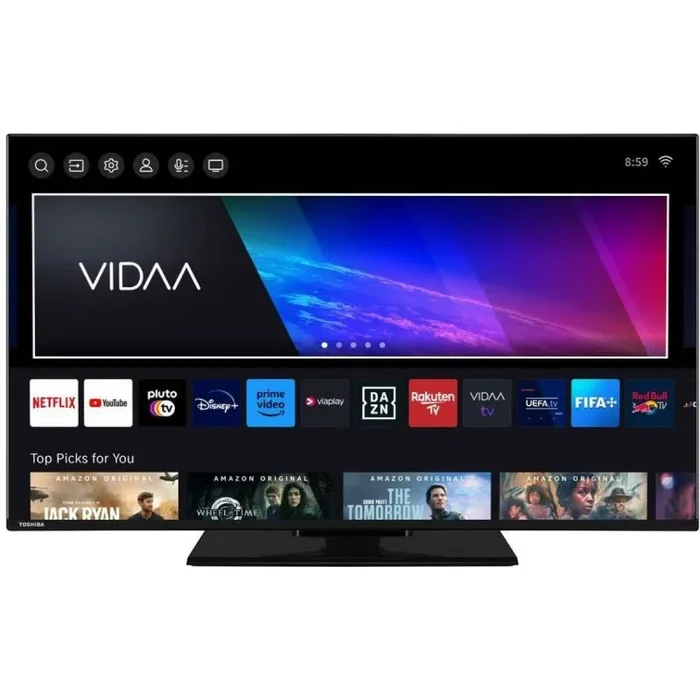 Smart tv toshiba 43qv3463dg 4k ultra hd 43″ qled