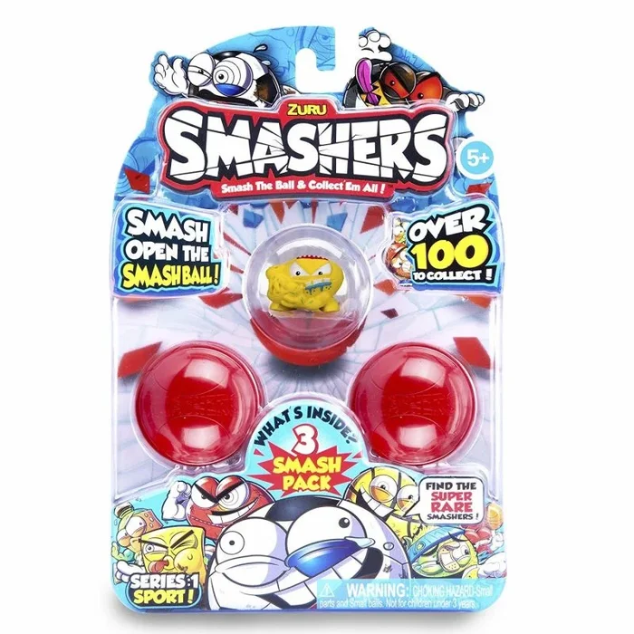 Smashers – Pack de 3 figuras, 3 (Famosa 700014386)