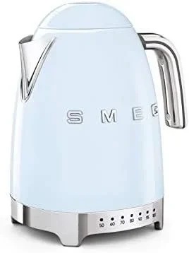 Smeg KLF04PBEU – Hervidor eléctrico (7 unidades), color azul pastel