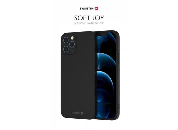 Soft joy iphone xs max cover – black