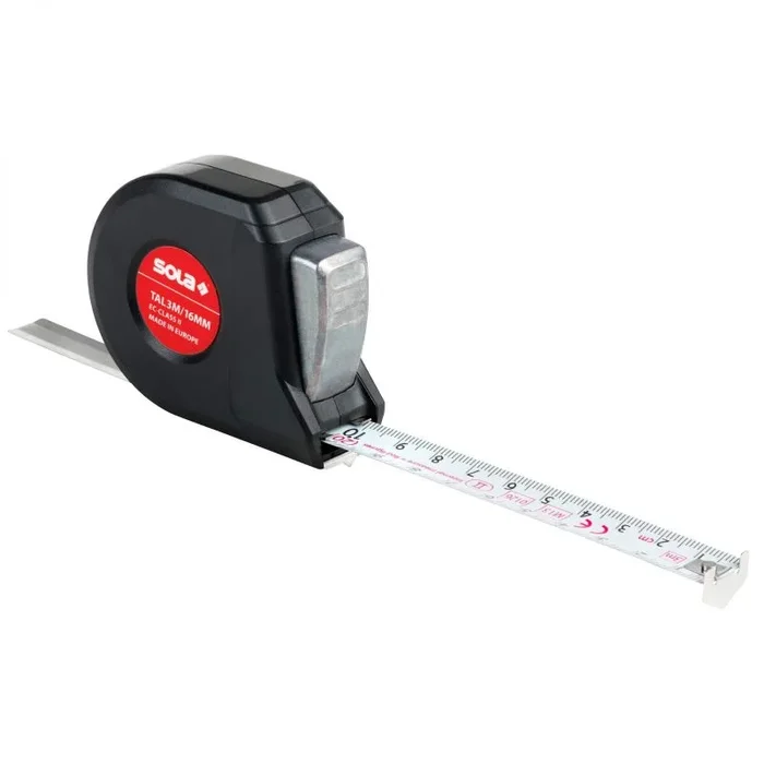 Sola – Cinta métrica (longitud: 3 m, ancho: 16 mm)