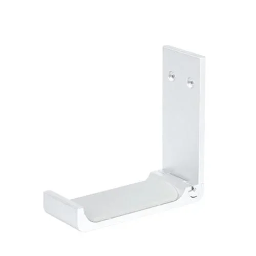 Soporte de Auriculares Tipo Tornillo Pasta para Escritorio Internet Café Exhibición (Plata)