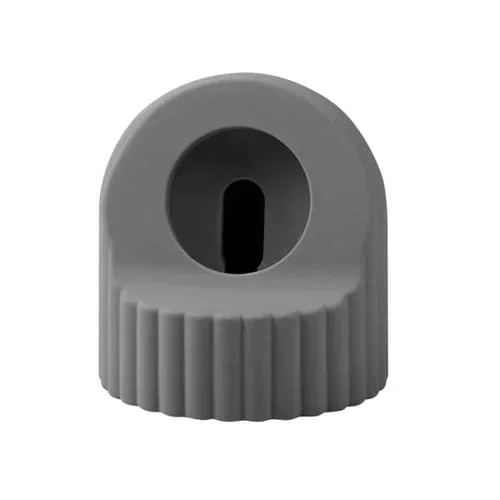 Soporte de Carga para Apple Watch Wave Pattern en Silicona (Gris)