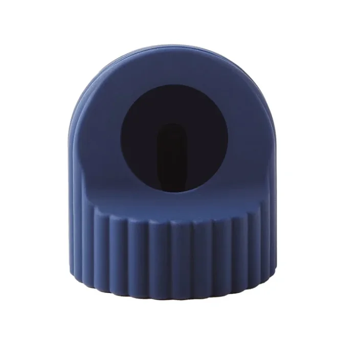 Soporte de Carga Silicona Apple Watch Wave Pattern (Azul Medianoche)