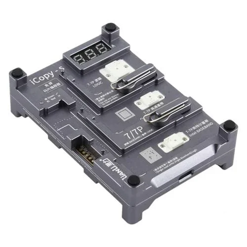 Soporte de Prueba de Chip de Doble Cara Qianli Icopy-S 4 En 1 Chip Eeprom Banda Base Lógica sin Extracción Apple iPhone 7 / 7 Plus / 8 / 8 Plus