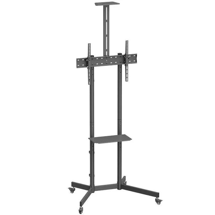 Soporte de suelo inclinable con ruedas/ soporte de cámara aisens ft70te-335 para tv 37′-70’/ hasta 45kg