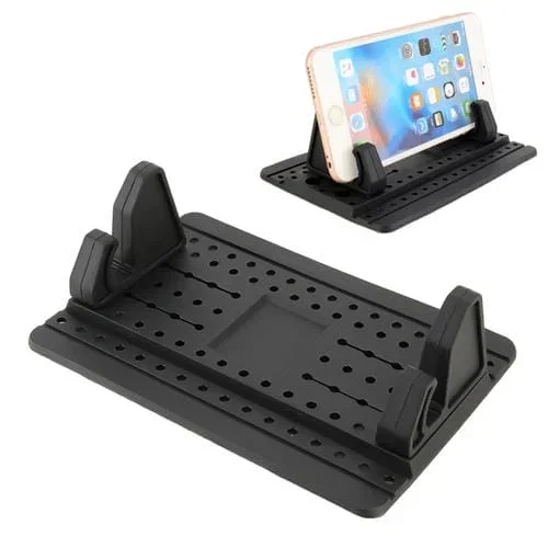 Soporte para Teléfono Celular con Soporte para Salpicadero de Silicona Pura para Coche