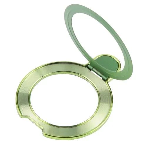 Soporte para Teléfono de Escritorio Plegable de Metal (Verde)