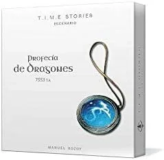 Space Cowboys- T.i.m.e Stories: profecía de Dragones – español, Color (Asmodee SCTS03ES)