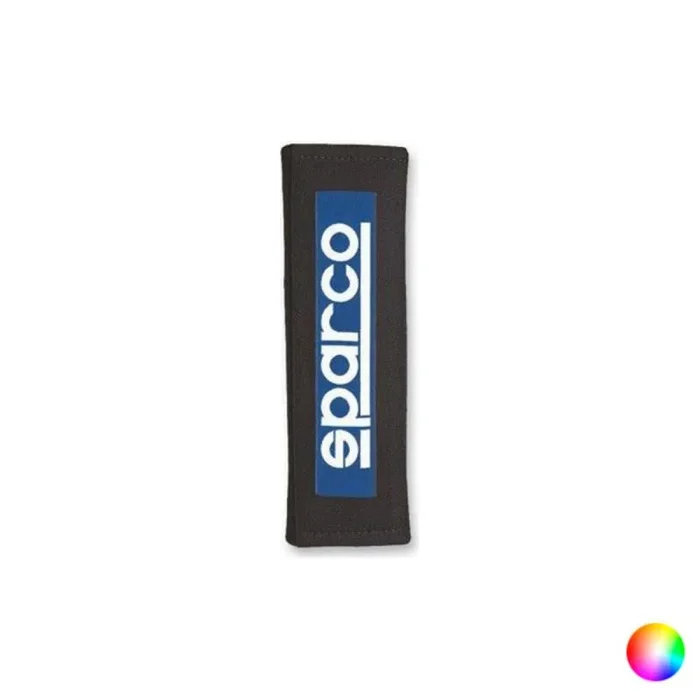 Sparco S01098S3N Pareja Almohadilla Cinturon SOTT Negro