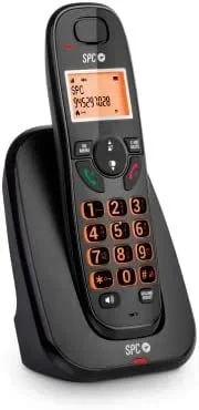 SPC Kairo Teléfono analógico Identificador de llamadas Negro