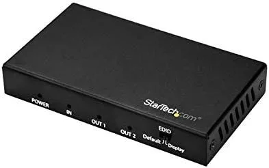 Splitter HDMI de 2 Puertos HDR 4K 60Hz – Divisor HDMI 1 Entrada 2 Salidas – Splitter HDMI 2 Salidas – Divisor de Puertos HDMI