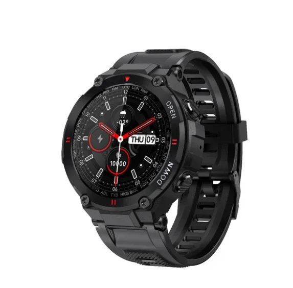 Sport smartwatch black senbono max6 240x240pix waterproof ip68 – functions sport and communicators. phone calls
