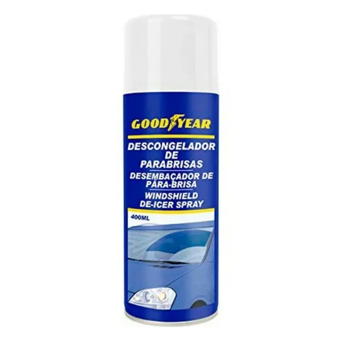 Spray Descongelador de Hielo y Escarcha de Parabrisas Goodyear 400 ml