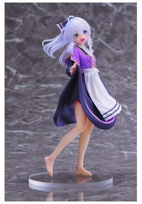 SQUARE ENIX CO, LTD. Elaina Grape Stomping Girl Ver. Renewal ed. coreful Fig. 18 cm Wandering Witch: The Journey of Elaina