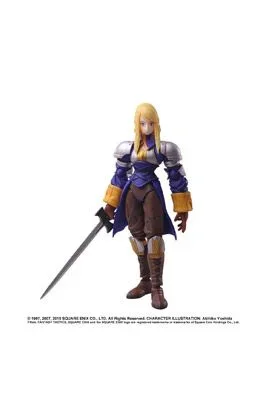 Square Enix Final Fantasy Tactics Bling Arts Agrius Oaks Figura de acción prepintada de PVC