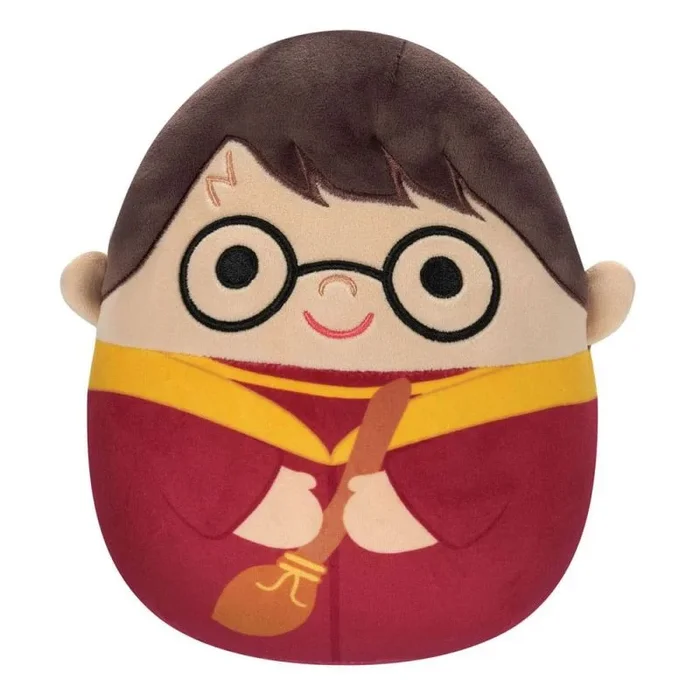 Squishmallows- Harry Potter in Quidditch Robe 25 cm Squishmallow Peluche, Color Bata, Medium (Jazwares SQWB00124)