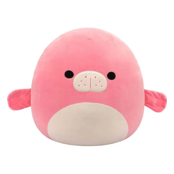 Squishmallows SQCR06634 Morlai el manatí de 40 cm, Peluche Oficial de Kelly Toys