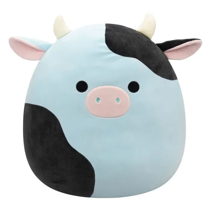 Squishmallows SQCR06652 Cillian la Vaca 50 cm, Peluche Oficial de Jazwares, Supersuave