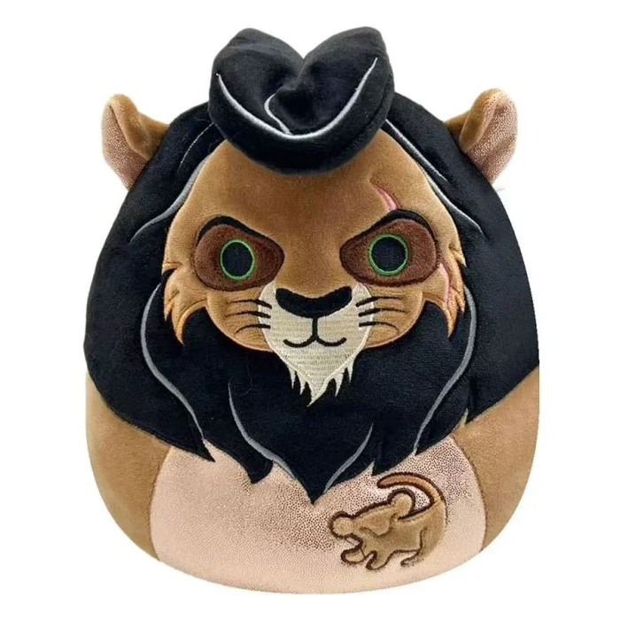 Squishmallows SQDI00550 Scar – Peluche Oficial de Jazwares, 20 cm, Supersuave