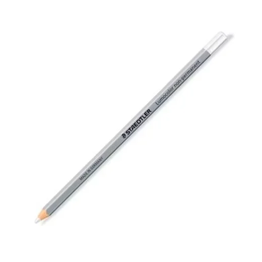 Staedtler lapiz para marcar omnichrom non-permanent blanco -12u-