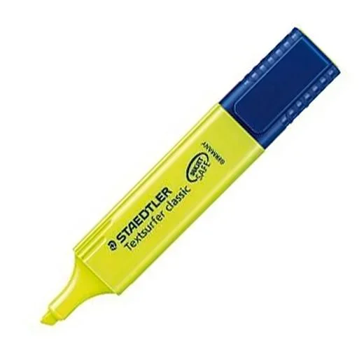 Staedtler marcador fluorescente textsurfer classic amarillo -10u-