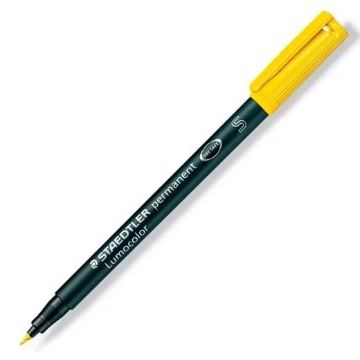 Staedtler Oily Pen Rumokara 313-1 escritura ultrafina diez amarillo
