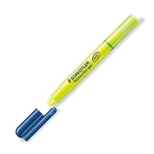 Staedtler textsurfer gel 264 marcador fluorescente en seco amarillo -10u-
