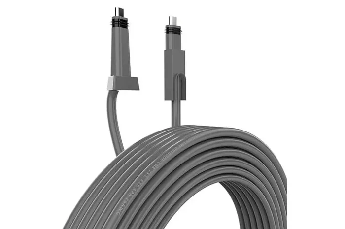 starlink Cable de repuesto para kit estándar V4 (45 m), color gris